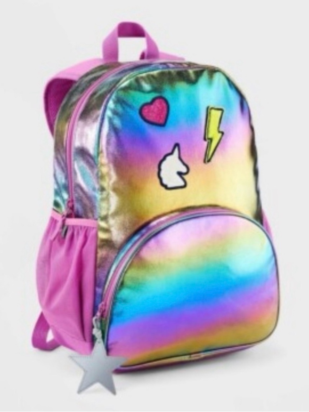 Cat & Jack Backpack NWT Metallic